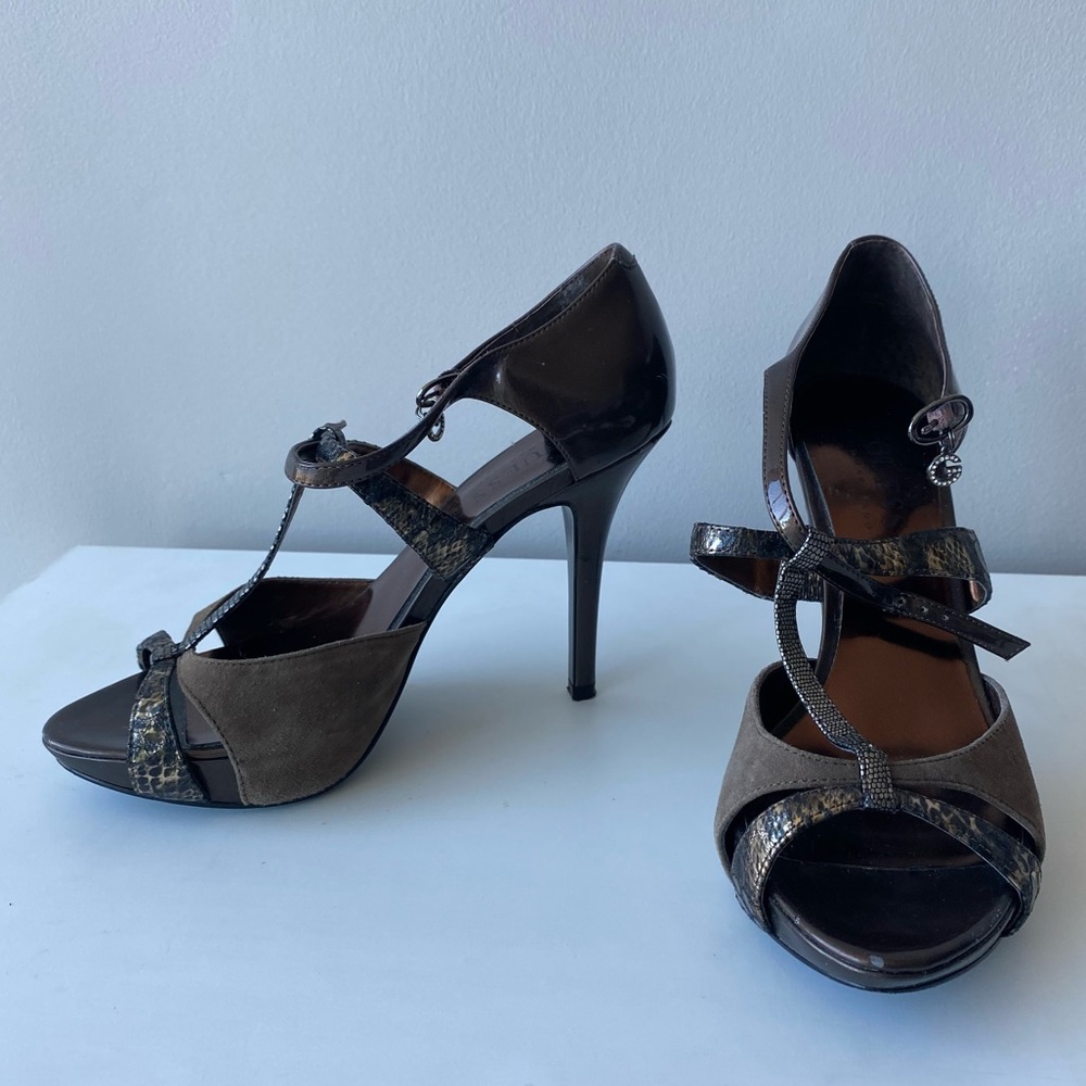 Guess by Marciano, high heel, brown, size 5,5